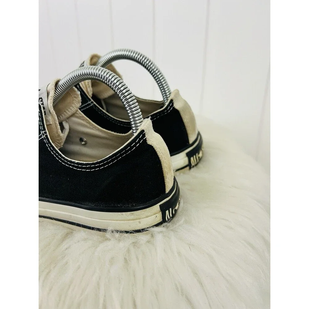Converse Chuck Taylor All Star Throwback Low Black & Cream Sneakers Shoes M8 W10